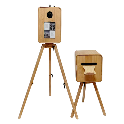 Wooden Photo Booth Shell Stylish Oak Wooden Photo Booth B2B | Photo Booth Store