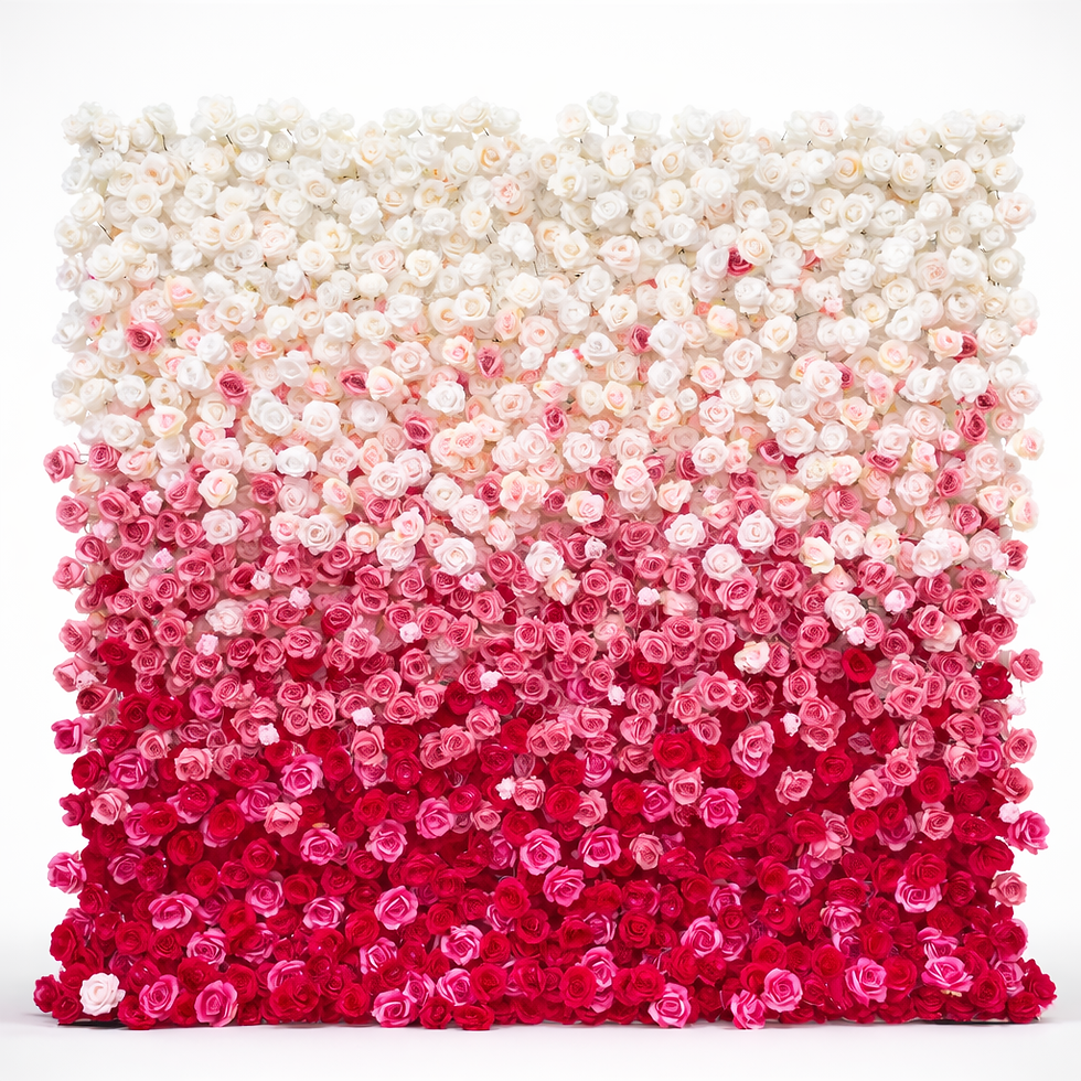Miniature : Mur de fleurs 3D avec support pliable