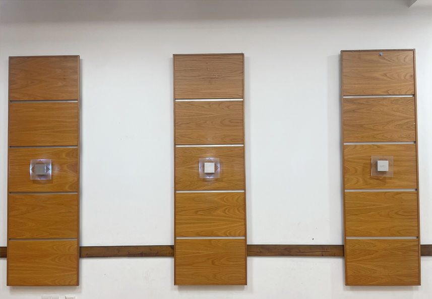 Wall inside Huntercombe Hall