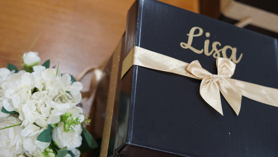 Lisa box and bouquet.JPG