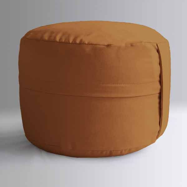 Yoga- Mediationskissen 20 cm - Bio-Dinkelspelzfüllung