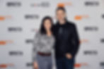 Lora Bidner and Rob Carli at the SCGC SOCAN 2024 CSA awards mixer
