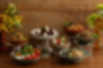 Arranged Food and Objects