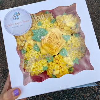 Boxed Yellow Bouquet