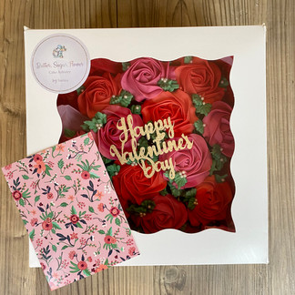 Boxed Valentine's Bouquet
