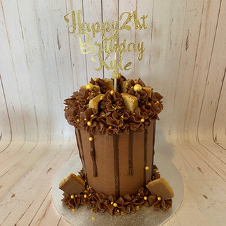 4" Decadent Chocolate Millionaire Shor