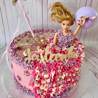 Princess Barbie Cake