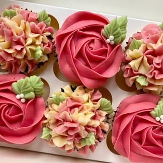 Floral Cupcakes