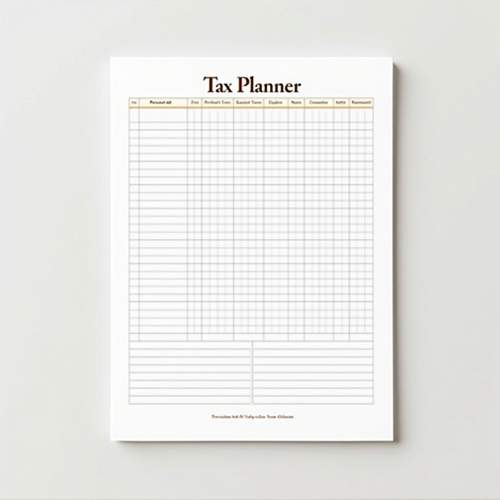 Annual Tax Planner