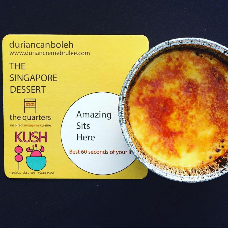 Durian Creme Brulee Duriancanboleh