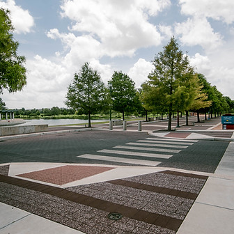 Parking spots outside of building