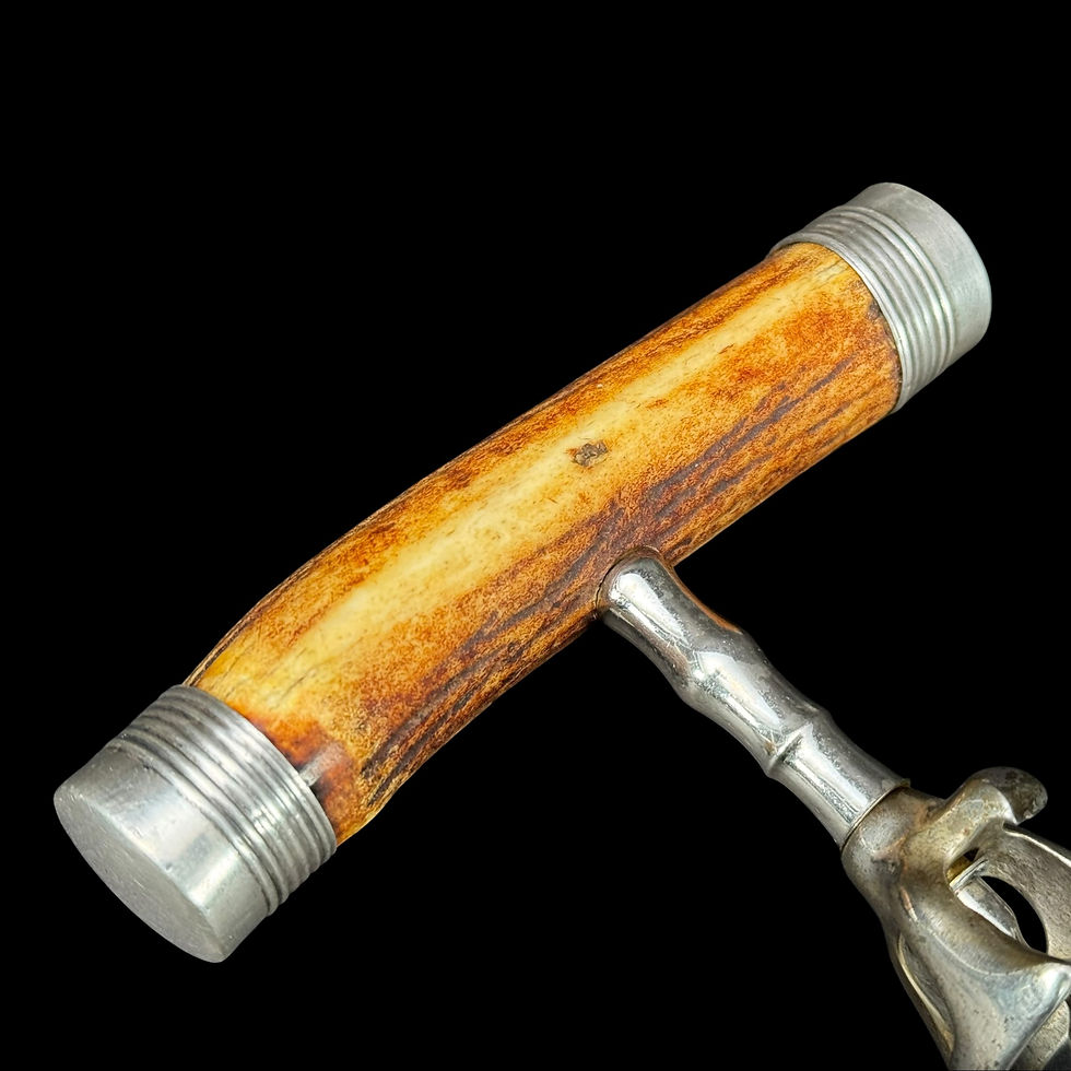Thumbnail: Antique Staghorn Wine Opener - John Hasselbring Inspired Design
