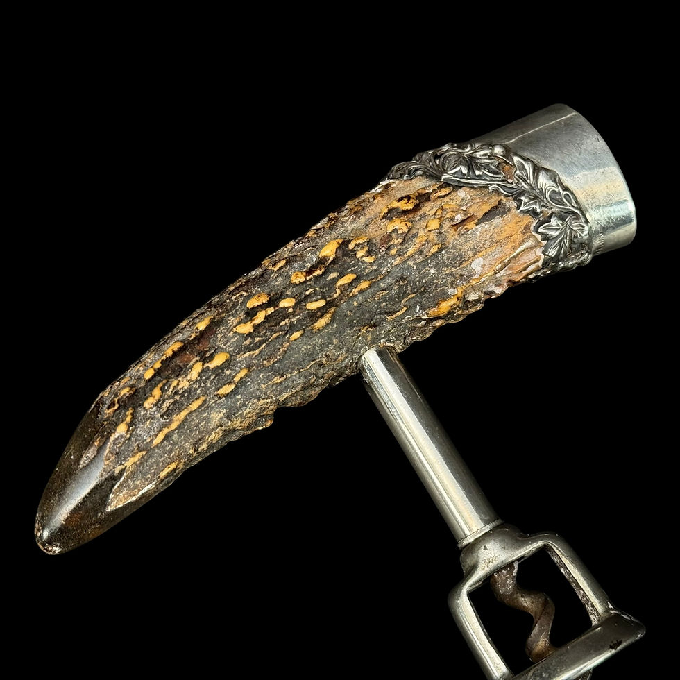 Thumbnail: Antique Staghorn Wine Opener - John Hasselbring Inspired Design