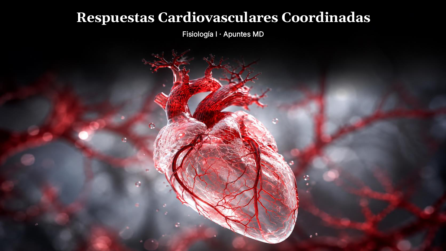 Clase 15 · Respuestas cardiovasculares coordinadas · Portada
