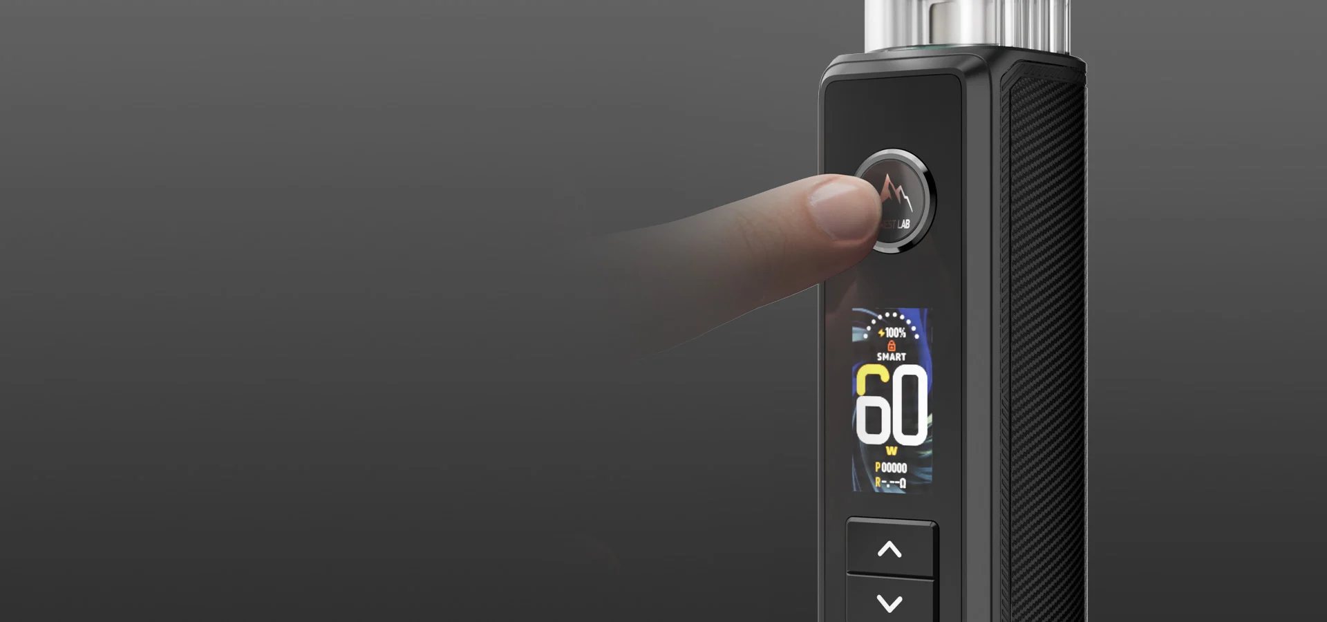Voopoo Drag S3 — 0.96 inch TFT display and UI