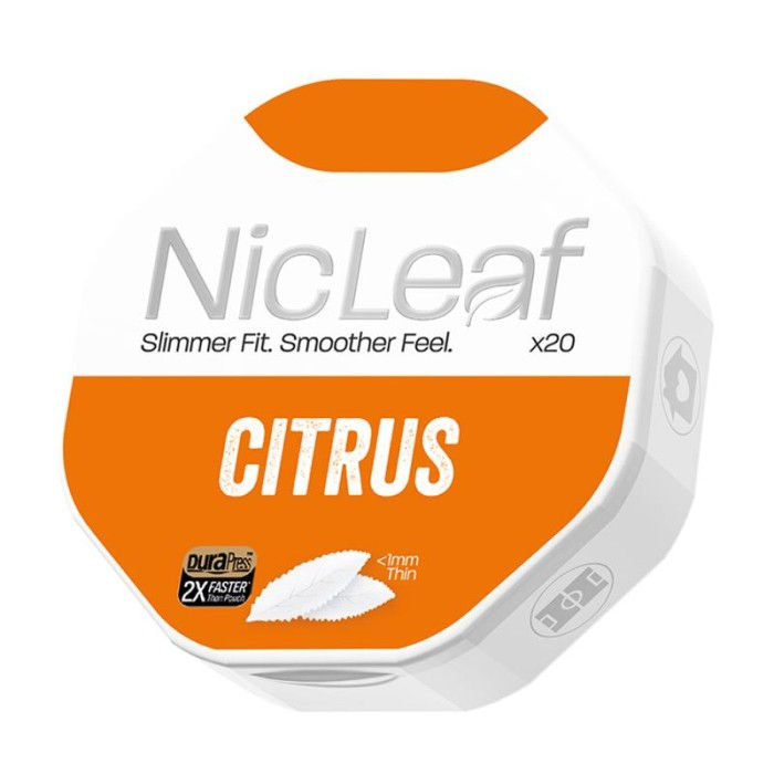 NicLeaf Pouches Citrus