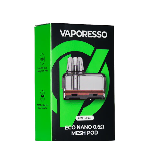Vaporesso Eco Nano Mesh Pods 6ml