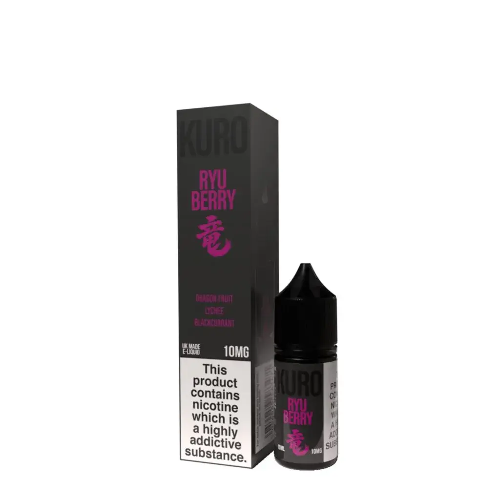 Riot Kuro Salts Ryu Berry — nic salt e-liquid at Southampton Vaping Centre
