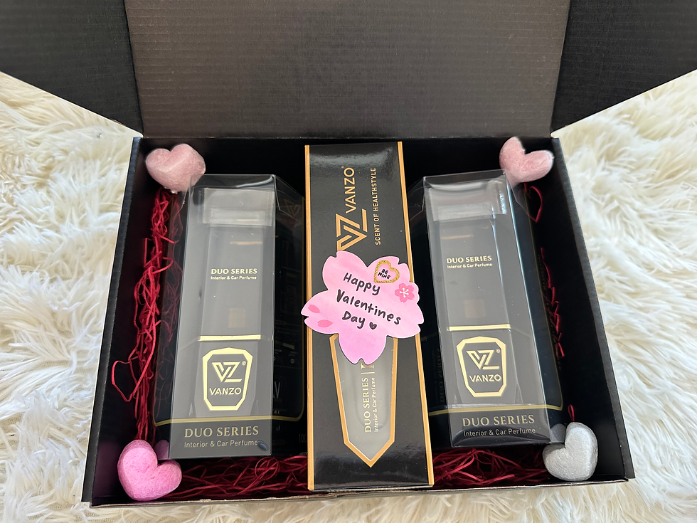 VANZO Gift Hamper Set F - Duo Series Classic Blossom Front View