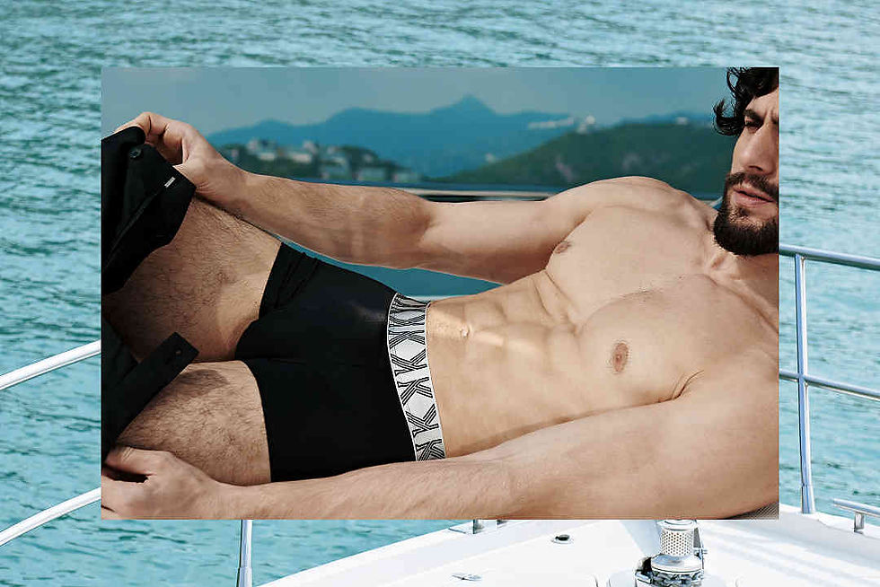 RUWEN Men's Brief On Model
