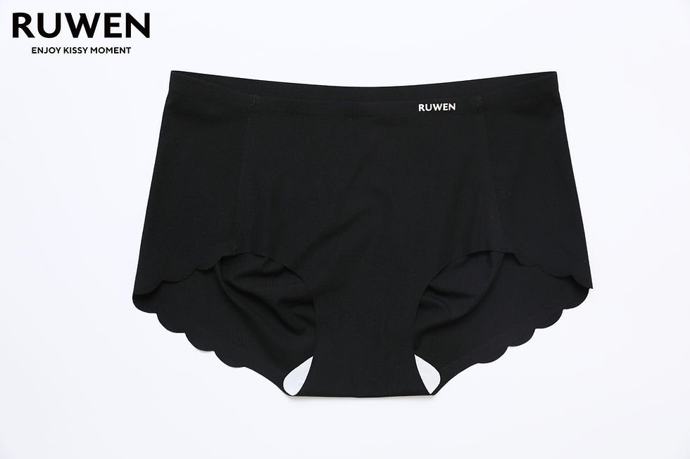 Thumbnail: RUWEN Panty Set - Free Size Black