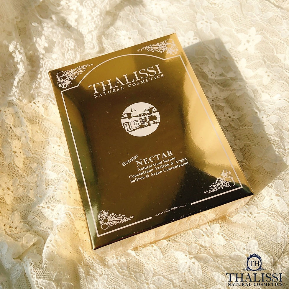 Thumbnail: Thalissi Nectar Natural Gold Serum Saffron And Argan Outer Packaging