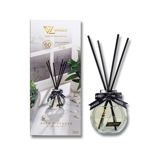 Vanzo Reed Diffuser VANZO Reed Diffuser Citrus Verbena 120ml | Ruwkne Australia