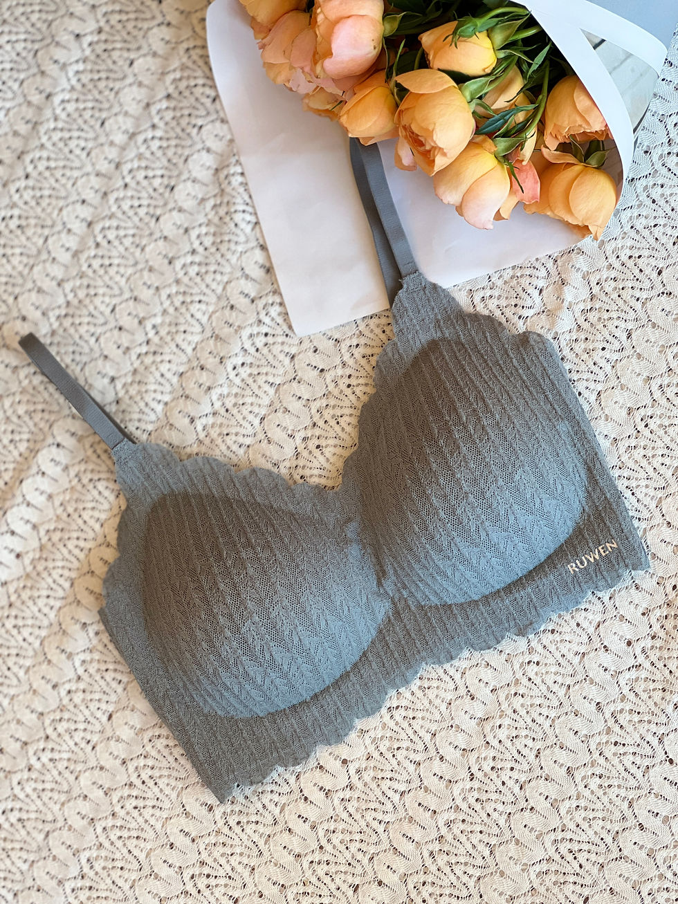 Thumbnail: RUWEN Wheat Lace Gray 2nd Edition Top Front View