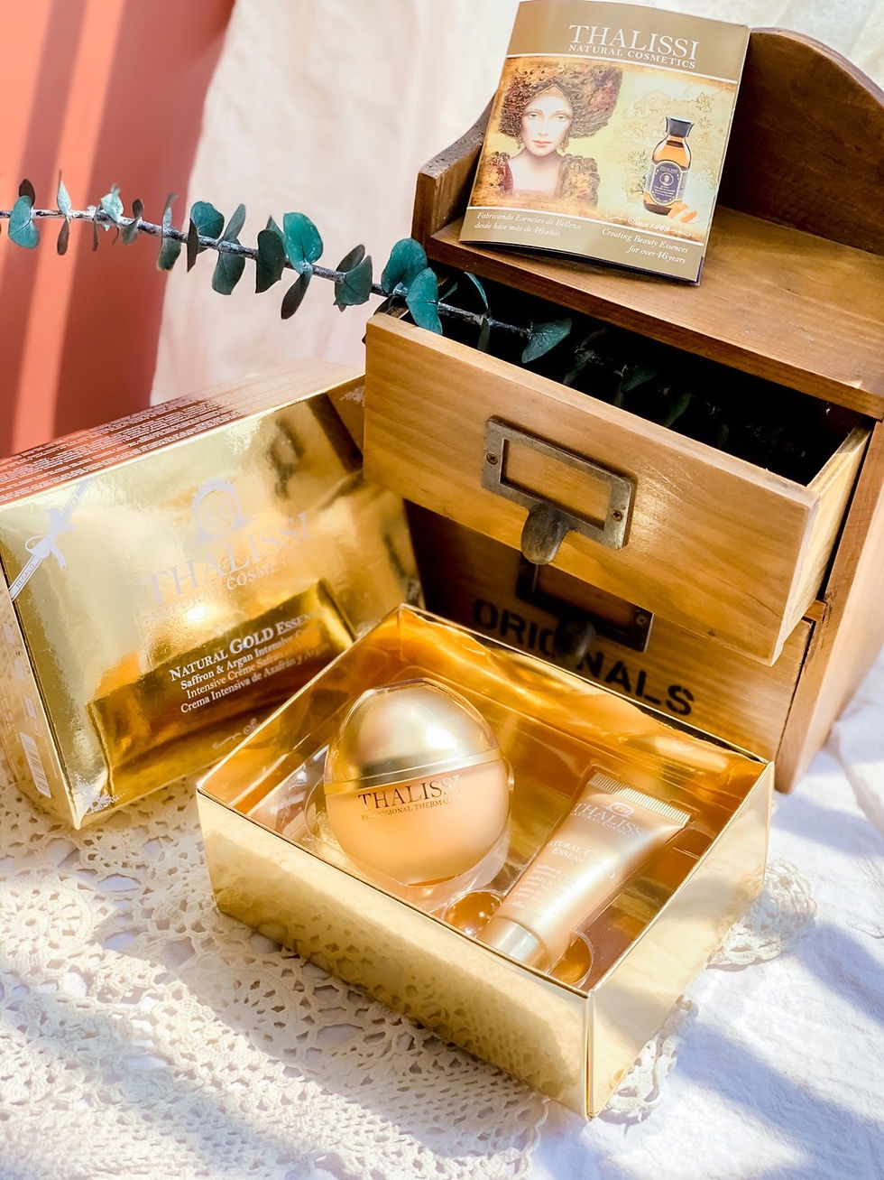 Thumbnail: Thalissi Natural Gold Essence Argan Intensive Cream Set
