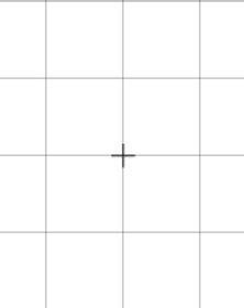 Plus in Grid White