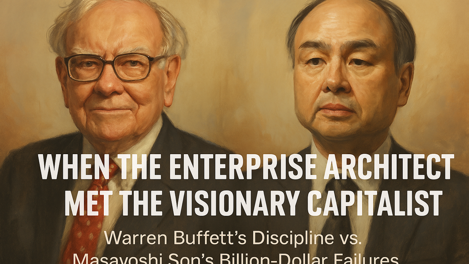 When the Warren Buffett (Enterprise Architect) Met the Visionary Capitalist (Masayoshi Son) 