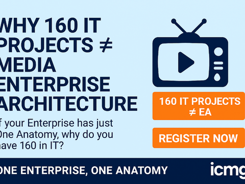 Media & Entertainment Director EA FAQs—  Why do 160 IT projects ≠ Media Enterprise Architecture?
