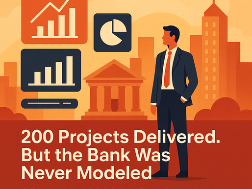 Case IN2: How a GCC for Banking Mistook 200 IT Project Completion for Enterprise Architecture 💲