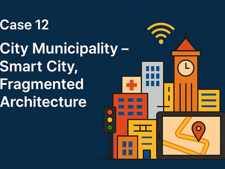 Case 12: City Municipality – Smart City, Fragmented Architecture