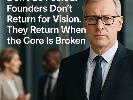 Don’t Be Fooled: Google Founders Don’t Return for Vision. They Have Returned When the Core Is Broken.