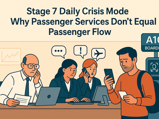 Stage 7 Daily Operational Crisis Mode: Why Passenger Services Don’t Equal Passenger Flow: Daily