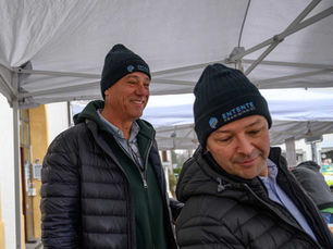 Février 08 - Rencontre avec nos candidat/e/s devant la maison communale