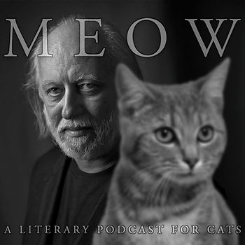 Laszlo Krasznahorkai and an eerie cat.