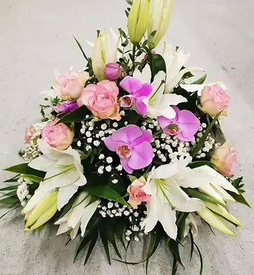 Fleurs, Deuil, Hommage Atelier ciel & terre