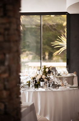 Domaine de beaucé, au detour de l'ile. à Lignée. Centre de table. Atelier ciel et terre