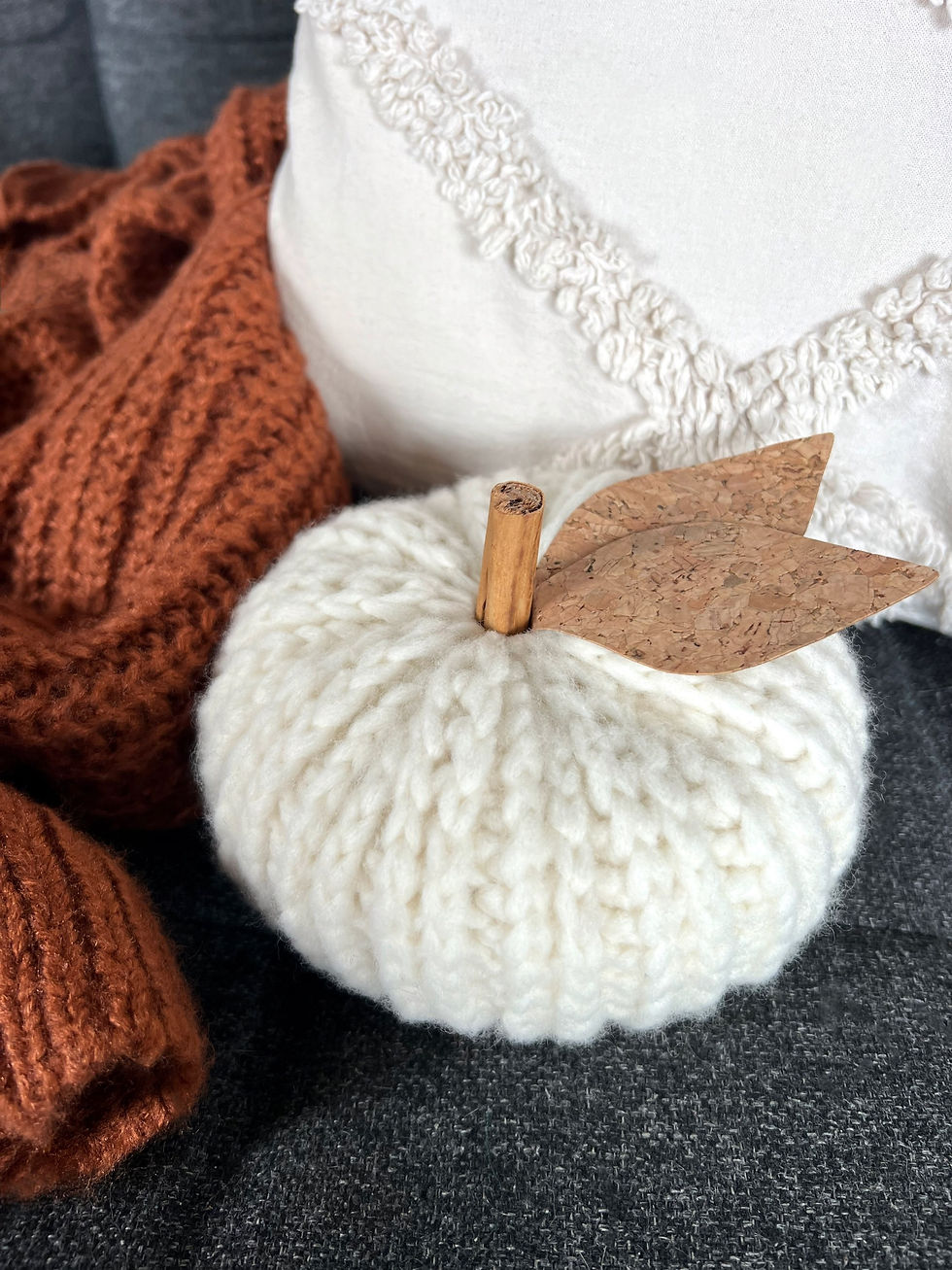 Miniature : Citrouille moyenne au crochet