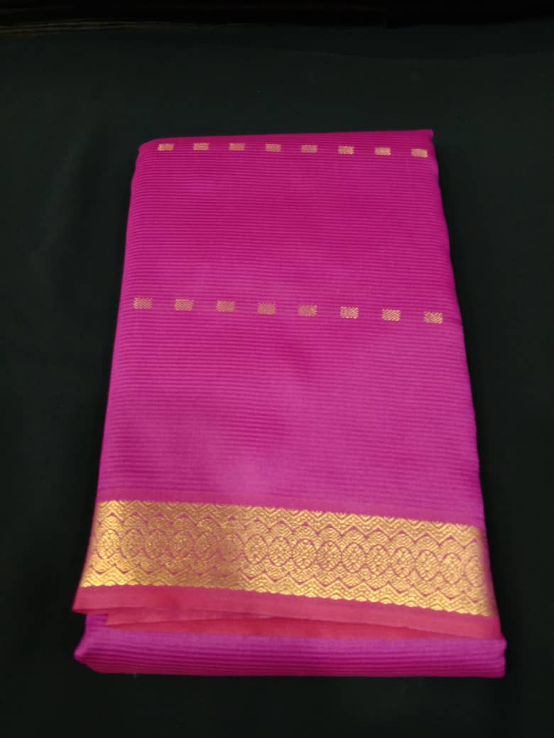 Thumbnail: Plain Silk Saree