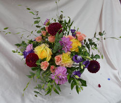 JEWEL TONE DAHLIA BOUQUET