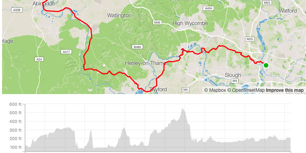 Breathe for Life - Burnham (Slough) to Oxford