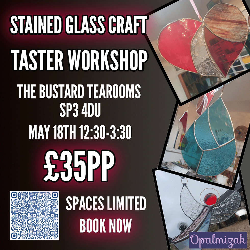 Learn how to make Stained Glass craft