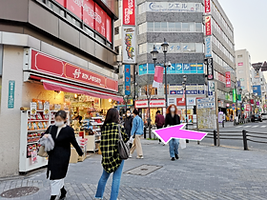 池袋北口から経路(3)
