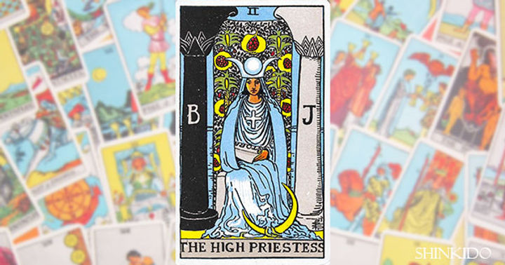 リーディングに役立つタロット解説｜02 女教皇 THE HIGH PRIESTESS