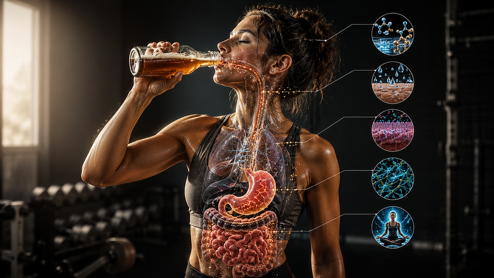 Does kombucha have electrolytes
