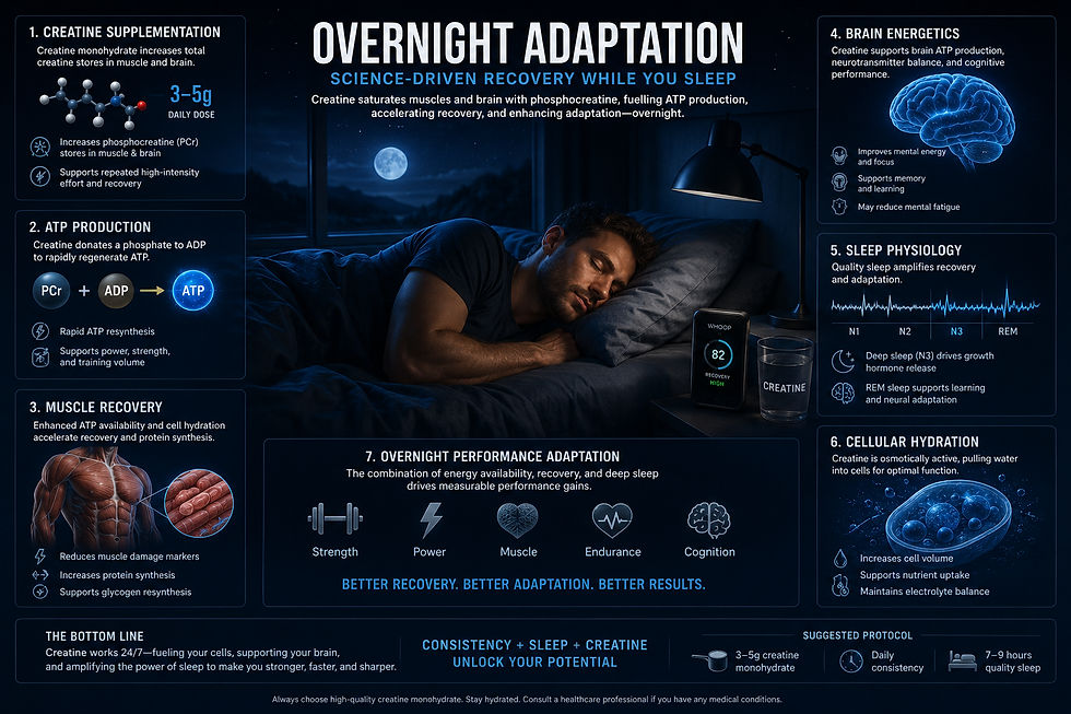 Benefits of Taking Creatine Before Bed