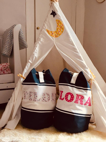 Personalised duffle bags
